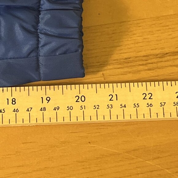 Steve & Barry's Tennessee Titans Blue Satin Windbreaker Pullover V-Neck Size L - Picture 11 of 12